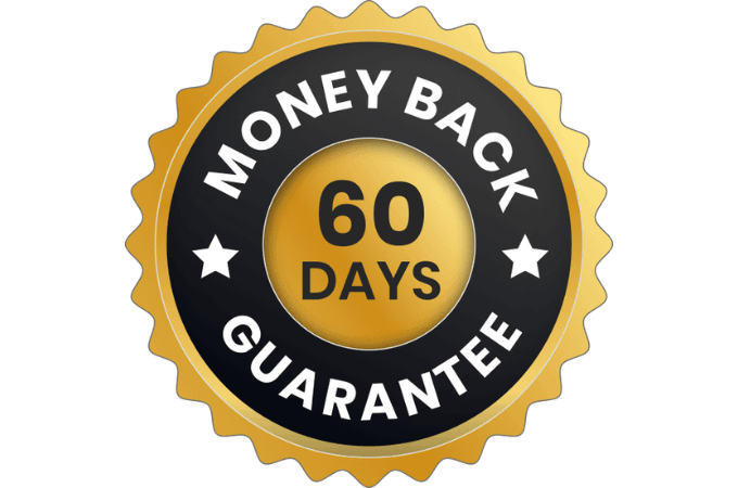 60 days money back gurantee